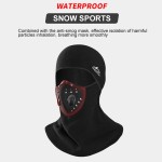 Face protection mask, hood, black color, for paintball, ski, motorcycling, hunting, model CNN01
